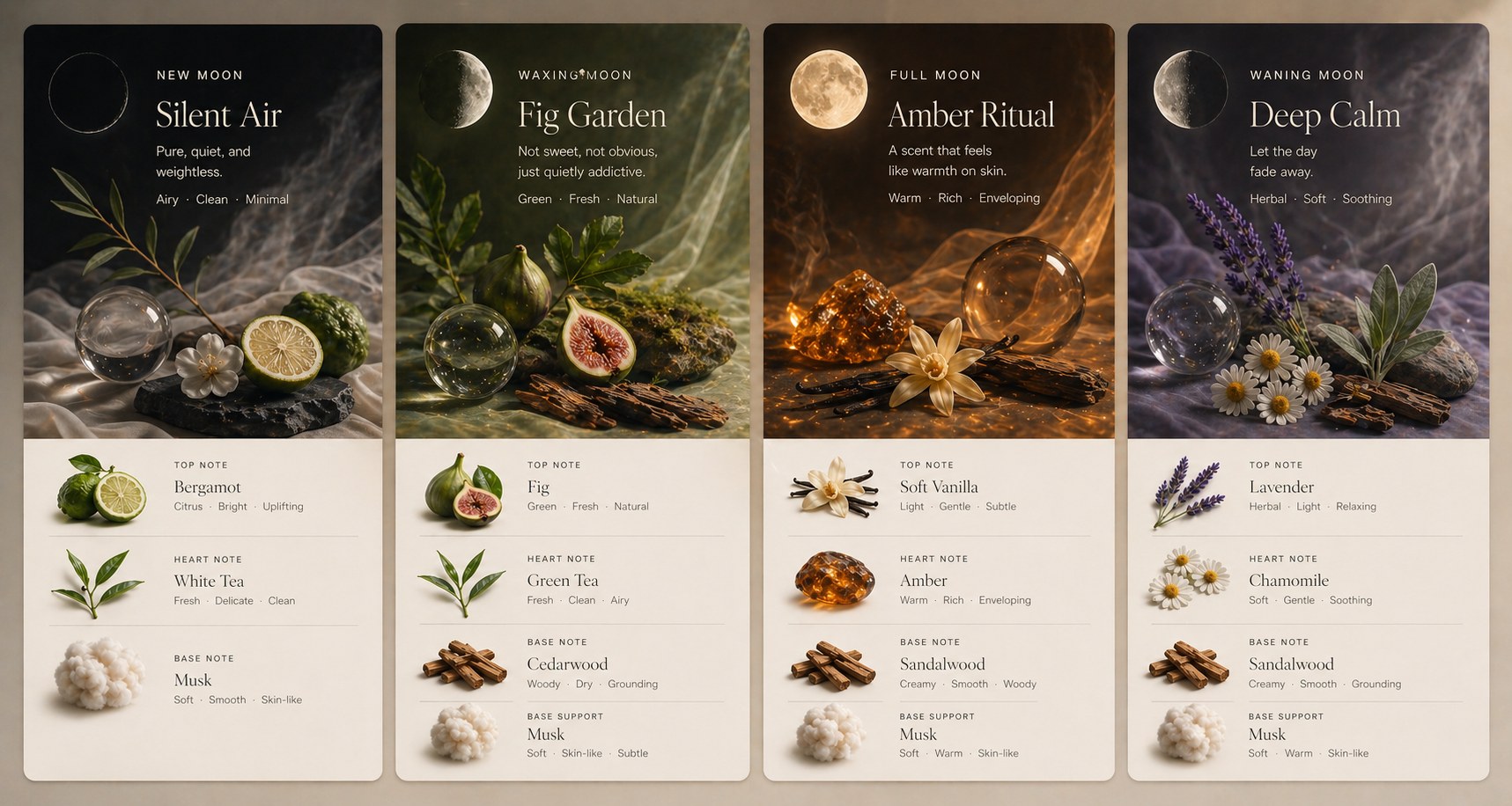 Moon Aura scent collection